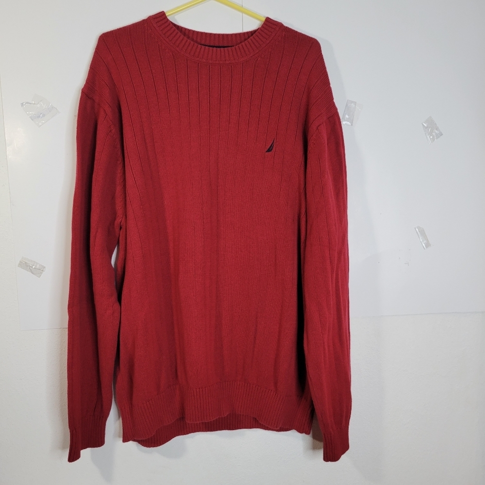 Mens 100% Cotton Nautica Sweater Size XXL